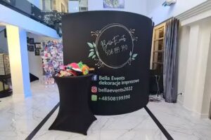 Balony BellaEvents Fotobudka 360 Łuk&oacute;w
