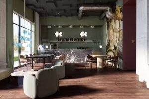 Cafe and Lounge Bar but Good Music First