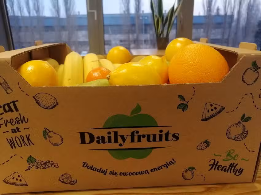 Dailyfruits Wrocław &ndash; owoce do biura