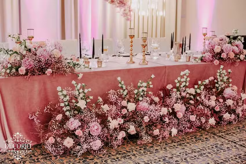 DECORIO dekoracje weselne dekoracje ślubne dekoracje okolicznościowe