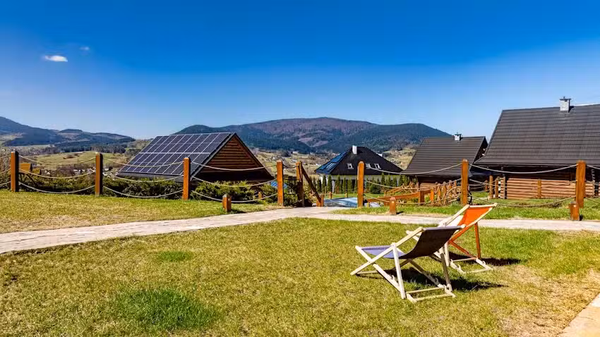 Domki Zagroda &ndash; domki z kominkiem, w g&oacute;rach, sauna, balia, basen | Beskidy