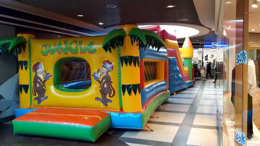 Eventkids wynajem dmuchańc&oacute;w zjeżdżalnie, Eurobangee, skakańce, imprezy plenerowe