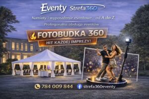 Eventy Strefa360-imprezy w plenerze, wynajem namiotów