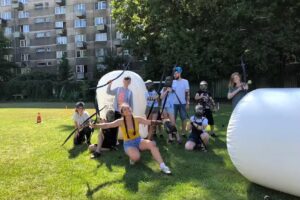 Fabryka Łuczników Archery Tag Events Team Building – bezpieczne strzelanie do siebie z łuku