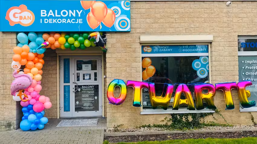 GoDan (Wola, Bemowo) &ndash; balony z helem, dekoracje, artykuły imprezowe, dostawa
