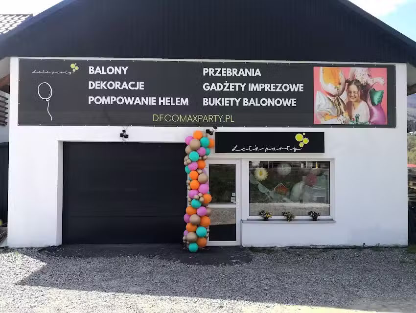 Let&rsquo;s Party Mszana Dolna -balony i dekoracje imprezowe