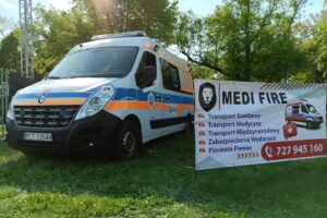 MEDI FIRE Transport medyczny zabezpieczenia imprez pierwsza pomoc