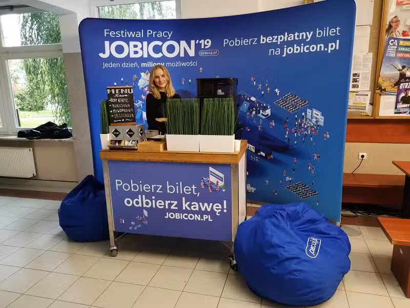 Mobilna kawiarnia na imprezy