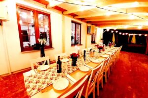 Osada Młynarska- przyjęcia okolicznościowe, eventy, imprezy firmowe, komunie, wesela, chrzciny