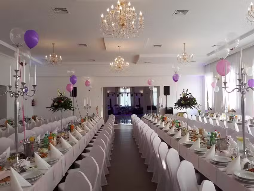 Pałac Dąbrowa Bankiety Pokoje Gościnne Restauracja