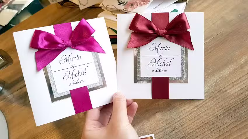 Papierowe Marzenia &ndash; Zaproszenia ślubne