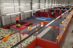 Park trampolin Jump 4U Dzierżoni&oacute;w Bielawa Pieszyce