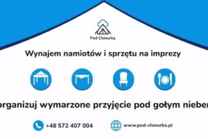 Pod-chmurką | Wynajem namiotów i sprzętu na imprezy