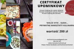 RomAnia KuliNaria &ndash; Private Cooking do Twojego miejsca/Private Support dla Zarządzania Ludźmi