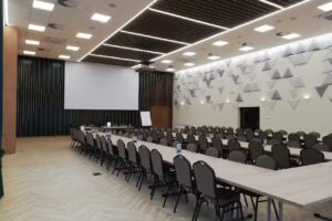 Sala Bankietowa i Konferencyjna Ośrodka Szkoleniowo Wypoczynkowego „Malinówka” LP