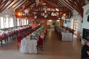 Sala Bankietowa przy Ośrodku Wypoczynkowym Hartek