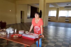 Sala wiejska w Tłokach