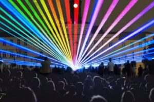 sky-art &ndash; pokazy laserowe, projekcje na budynkach