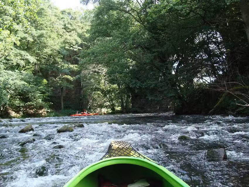Spływy kajakowe. Rzeka Łupawa i Slupia- Kajaker