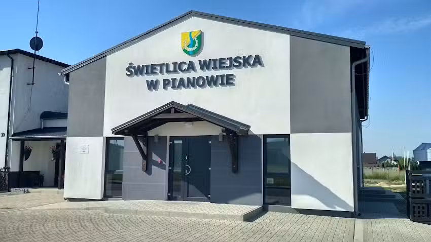 Świetlica wiejska w Pianowie
