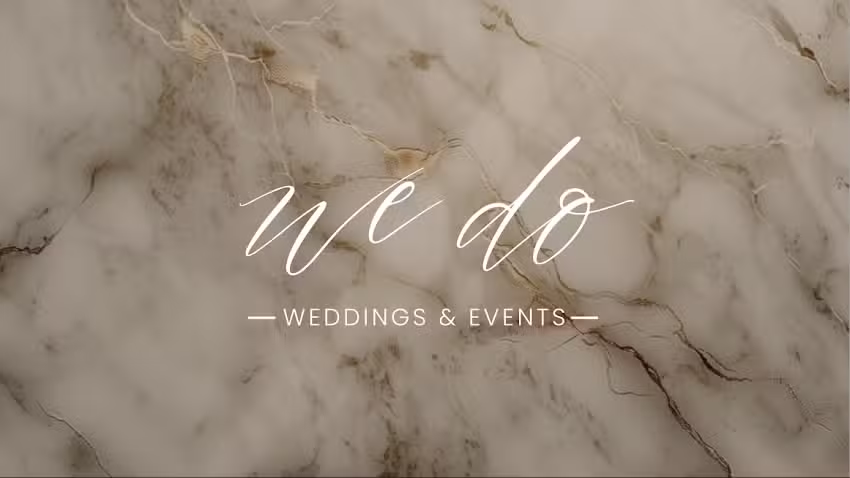 We Do | Weddings & Events