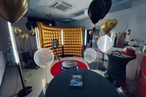 Weselne Atrakcje Fotolustro, Fotobudka 360, Dmuchańce