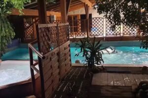 &rdquo; WYSPA KAMPINOS &rdquo; AGROTURYSTYKA SOCHACZEW &mdash; SAUNA , JACUZZI , BASEN